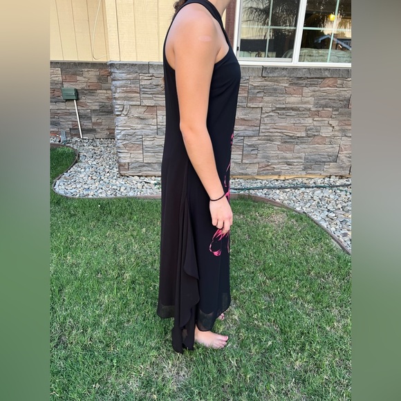 Jennifer Lopez Chiffon Maxi Dress (Medium) - Picture 3 of 8